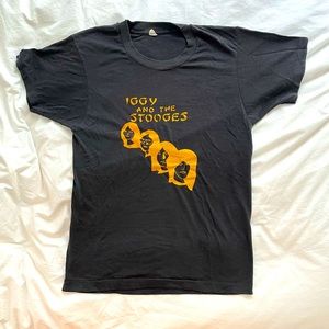 Vintage Iggy and the Stooges tee